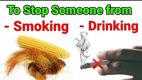 To Stop SmoK!ng and Drink!ng Using Corn Silk... | Heal Yourself GH | Heal Yourself Herbal #subscribe
