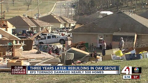 Oak Grove community still recovering 3 years after EF3 tornado