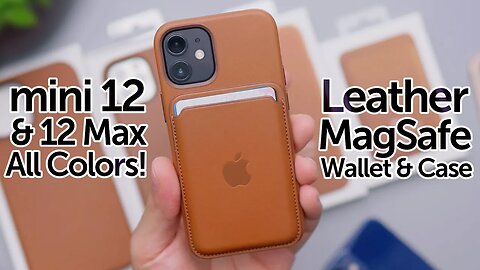 iPhone 12 MagSafe Wallet & Leather Case Review on All Colors! Worth It?