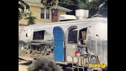 Turnkey Ready Vintage 1966 Airstream 7' x 23' Kitchen Concession Trailer for Sale in Florida