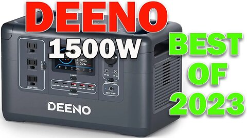 DEENO 1500W Portable Power Station