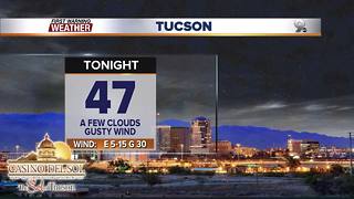 Chief Meteorologist Erin Christiansen's KGUN 9 Forecast Tuesday, December 12, 2017