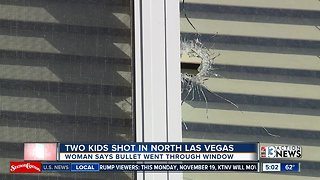 Bullet flies through a North Las Vegas home