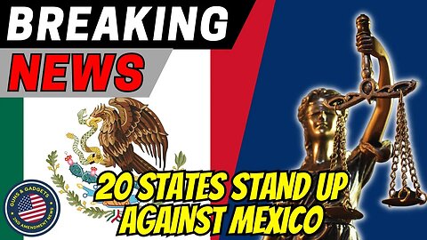 20 States Stand Up In Mexico's Lawsuit Against US Gun Manufacturers