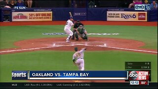 Charlie Morton remains unbeaten as Tampa Bay Rays top Oakland A's 6-2