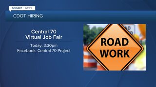 CDOT hosts virtual job fair for Central 70