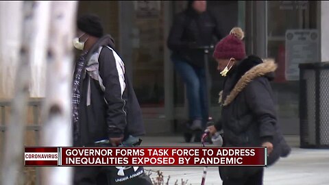 Governor forms task force to address inequalities exposed by pandemic