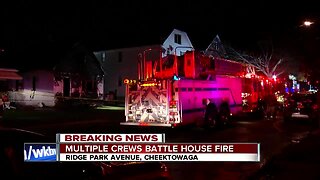 Man hospitalized after Cheektowaga house fire