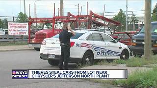 Thieves steal cars from lot near Chrysler's Jefferson North Plant