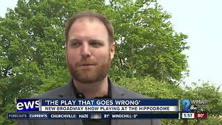 'The Play That Goes Wrong' Open playing at the Hippodrome