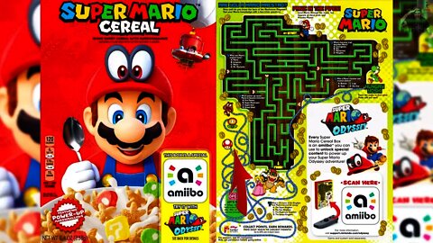 Super Mario Kellogg’s Cereal with Amiibo in Box CONFIRMED!