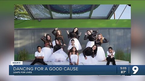 Local dance group spreads awareness for animal rescues, pediatric cancers
