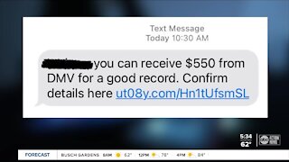 Scammers using text message phishing scheme to get personal information, money