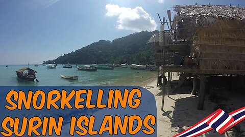 Snorkeling Around the Surin Islands, Thailand