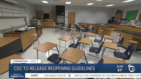 CDC to release national school reopening guidelines