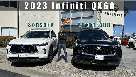 2023 Infiniti QX60 Comparison Sensory vs Autograph