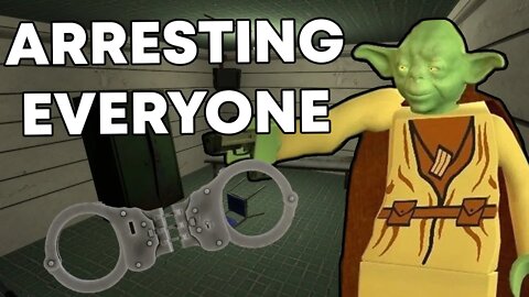 Arresting everybody in Garry's Mod DarkRP