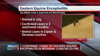 7 confirmed cases of deadly mosquito-borne disease confirmed in Michigan