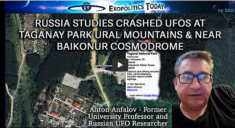 Russia studies crashed UFOs at Taganay Park Ural Mountains & near Baikonur Cosmodrome