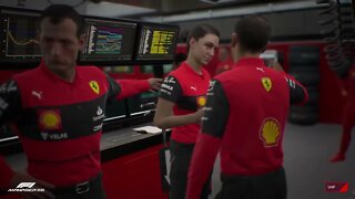 F1 Manager 2022 Season 1 Team Ferrari Race 6