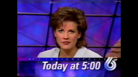March 19, 1997 - Karen Rowe WRTV News Bumper & 6 News Promo