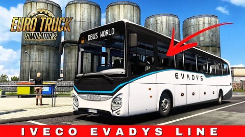 FREE RIDE with IVECO EVADYS LINE crossing to England | Euro Truck Simulator 2 Gameplay