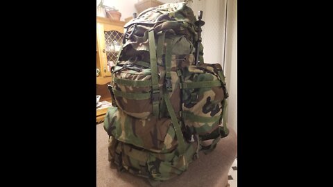 MOLLE II Rucksack assemble part #2 Instructions, Main Pack Complete.