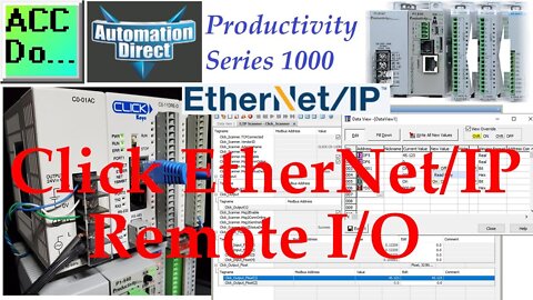 Productivity 1000 Series PLC Click EtherNet/IP Remote IO