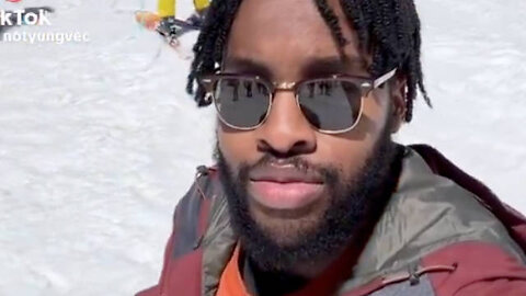 Black Guy Thinks It's Weird White People Leave Ski Gear Unattended