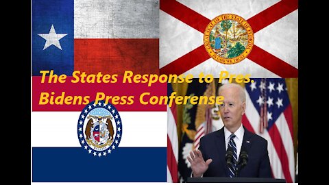 The States response to Biden's press conference given 9-9-21