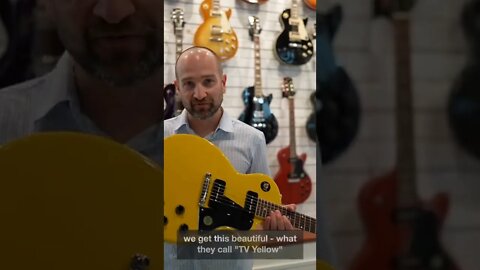 Gibson LP Special: Why it's "TV Yellow" #shorts