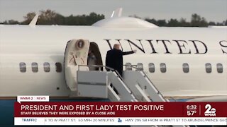 President Trump and first lady test positive for the coronavirus