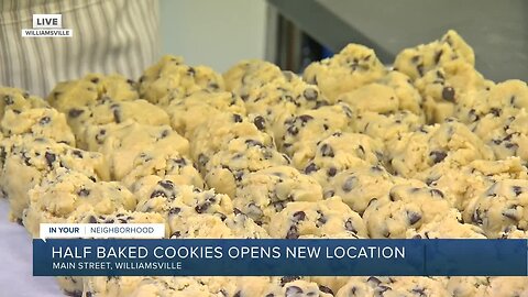 Half Baked Cookies opens up second location in Williamsville