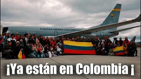 🎥¡Ya están en Colombia el segundo grupo de colombianos provenientes de Israel! 👇