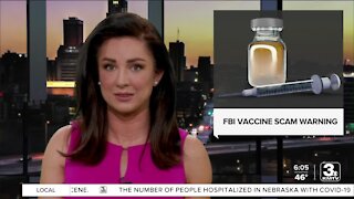 FBI warns of COVID vaccine scams
