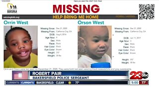 Bakersfield Police now lead agency in missing toddler brothers case