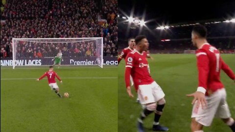 Man United vs Arsenal 3-2 Ronaldo Two Goals Carrick Leaves Man United Paul Scholes Reaction 720p