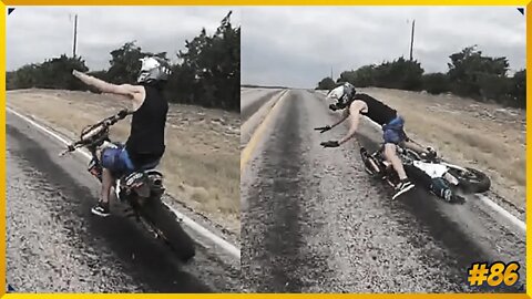 WEAR GEAR! | BIKE, MOTORCYCLE CRASHES & CLOSE CALLS 2022 [Ep.#86]