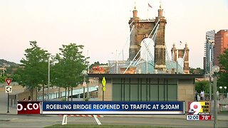 Roebling reopened to traffic