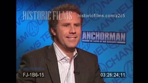 (2004) Will Ferrell "Anchorman" Interview
