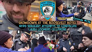 NYPD Sergeant Attempts To Confiscate Laura Loomer's Cellphone