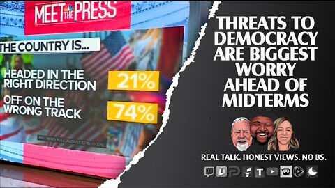 Americans Agree; Threats To Democracy Are Biggest Problem Ahead of Midterms