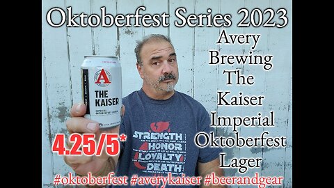 Oktoberfest Series 2023: Avery Brewing- The Kaiser 4.25/5*