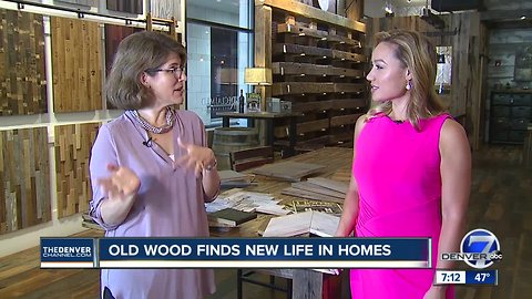 Old wood finding new life in home design