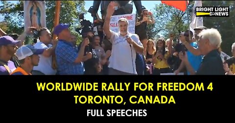 WORLDWIDE FREEDOM RALLY 4 - (FULL SPEECHES) TORONTO, CANADA