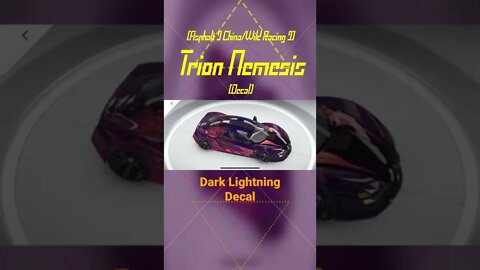 [Asphalt 9 China (A9C/狂野飙车9)] Trion Nemesis Decal | Being a Wild for the China ver. (#Shorts Clip)