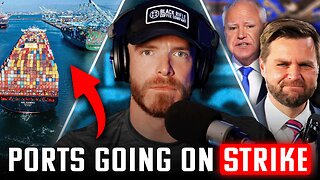 Sea Ports Shut Down To Cripple America? Vance/Walz Showdown! + Harris Hides When America Needs Help