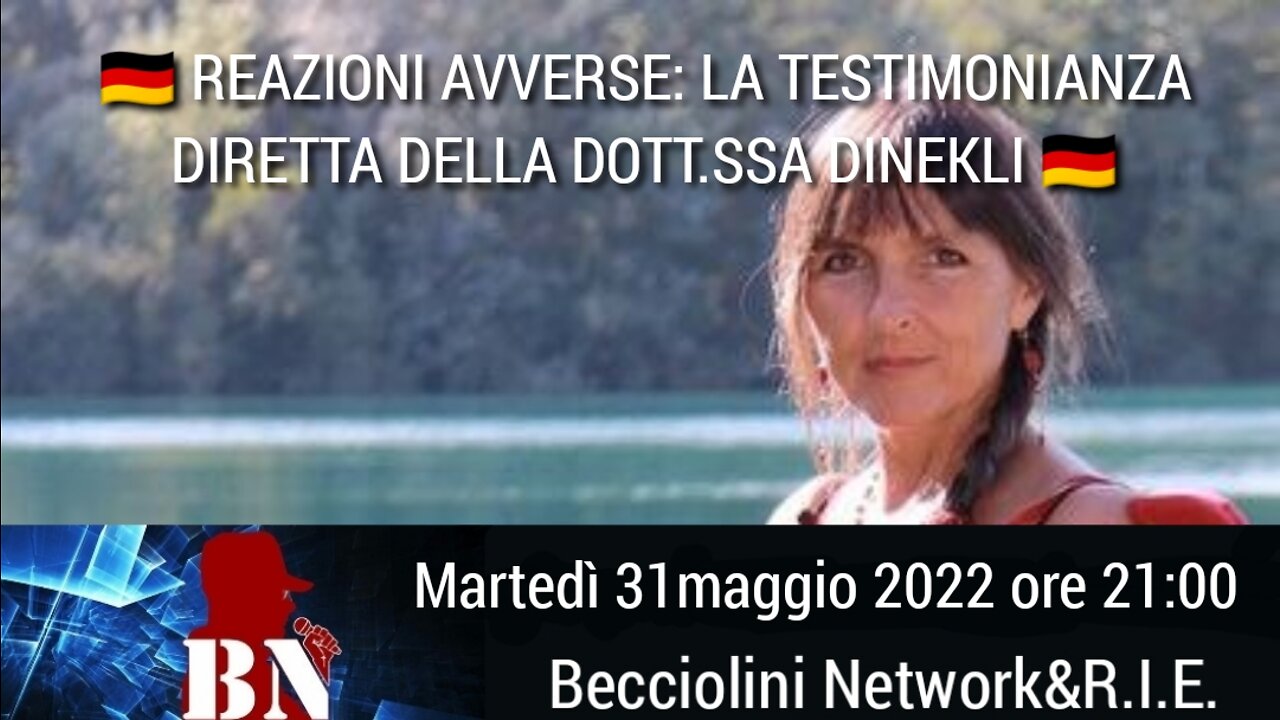 🇩🇪 REAZIONI AVVERSE: LA TESTIMONIANZA DIRETTA DELLA DOTT.SSA DINEKLI 🇩🇪