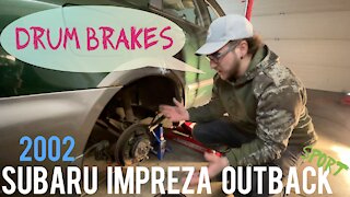 Donuts Ep: 6 - 2002 Subaru Impreza Outback Drum Brakes