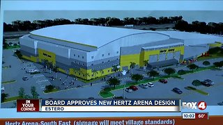 Estero board approves new paint job for arena